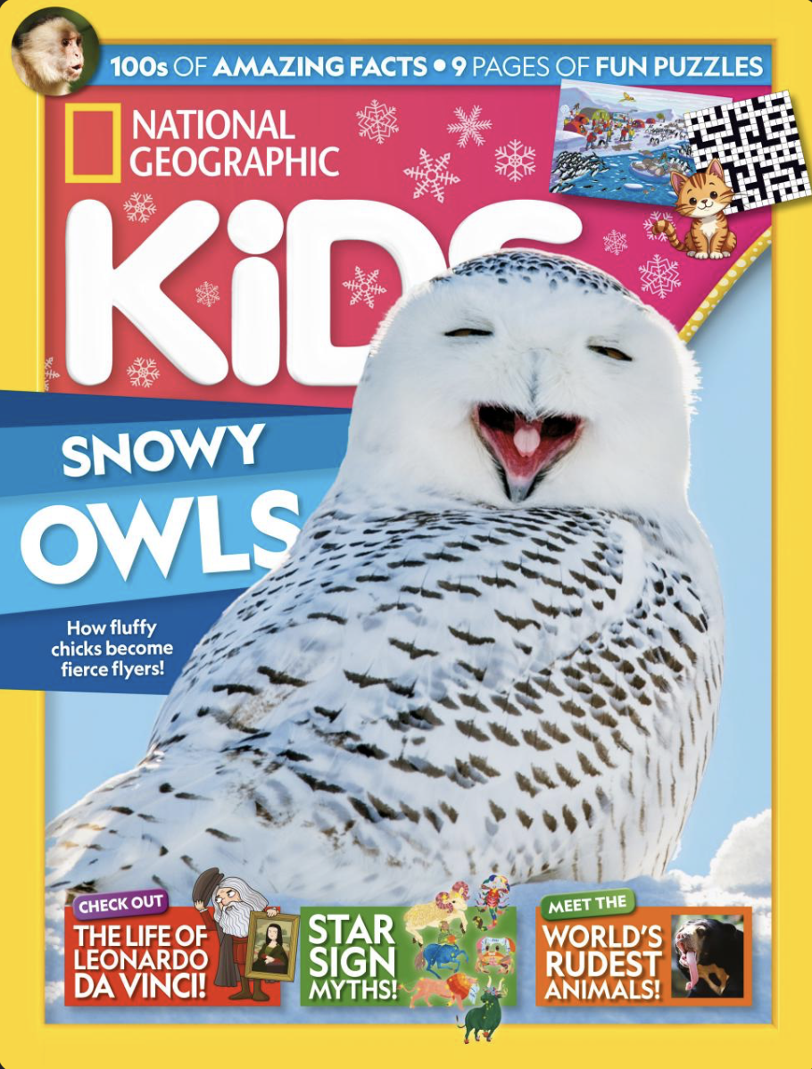 National Geographic Kids magazine cover