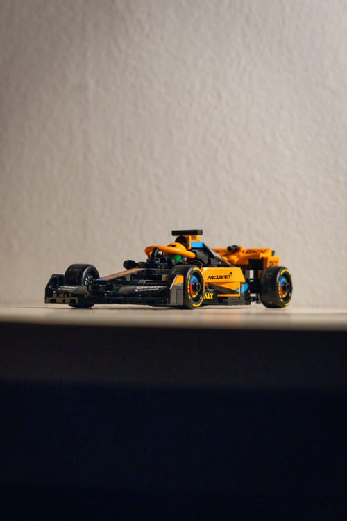 Formula One McLaren Lego car